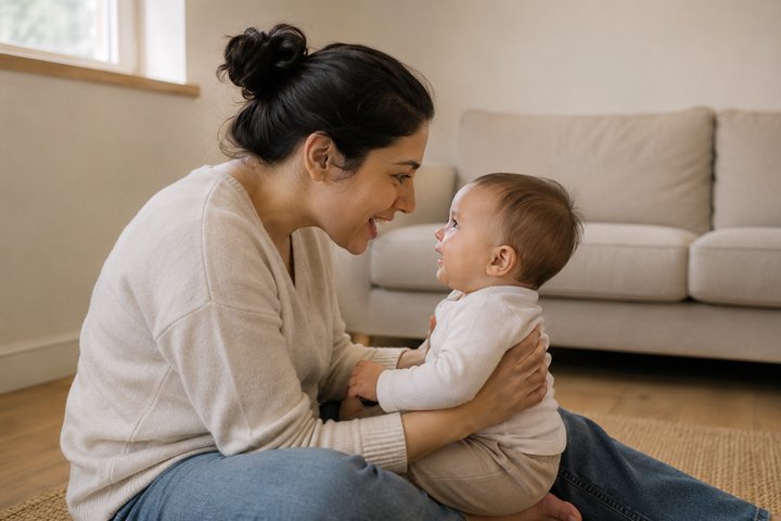 Baby activities month by month